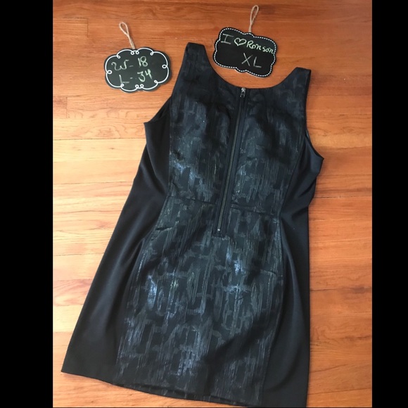 Fitted Sleeveless Little Black Dress I ❤️ Ronson - Picture 4 of 7